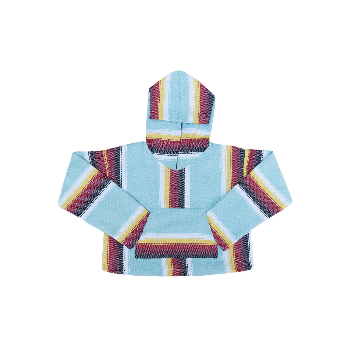 Baja Cropped Hoodie - Redondo Teal