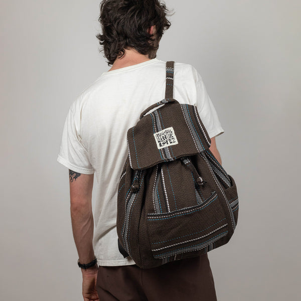 Baja Backpack - Sarape Brown - Original Señor Lopez