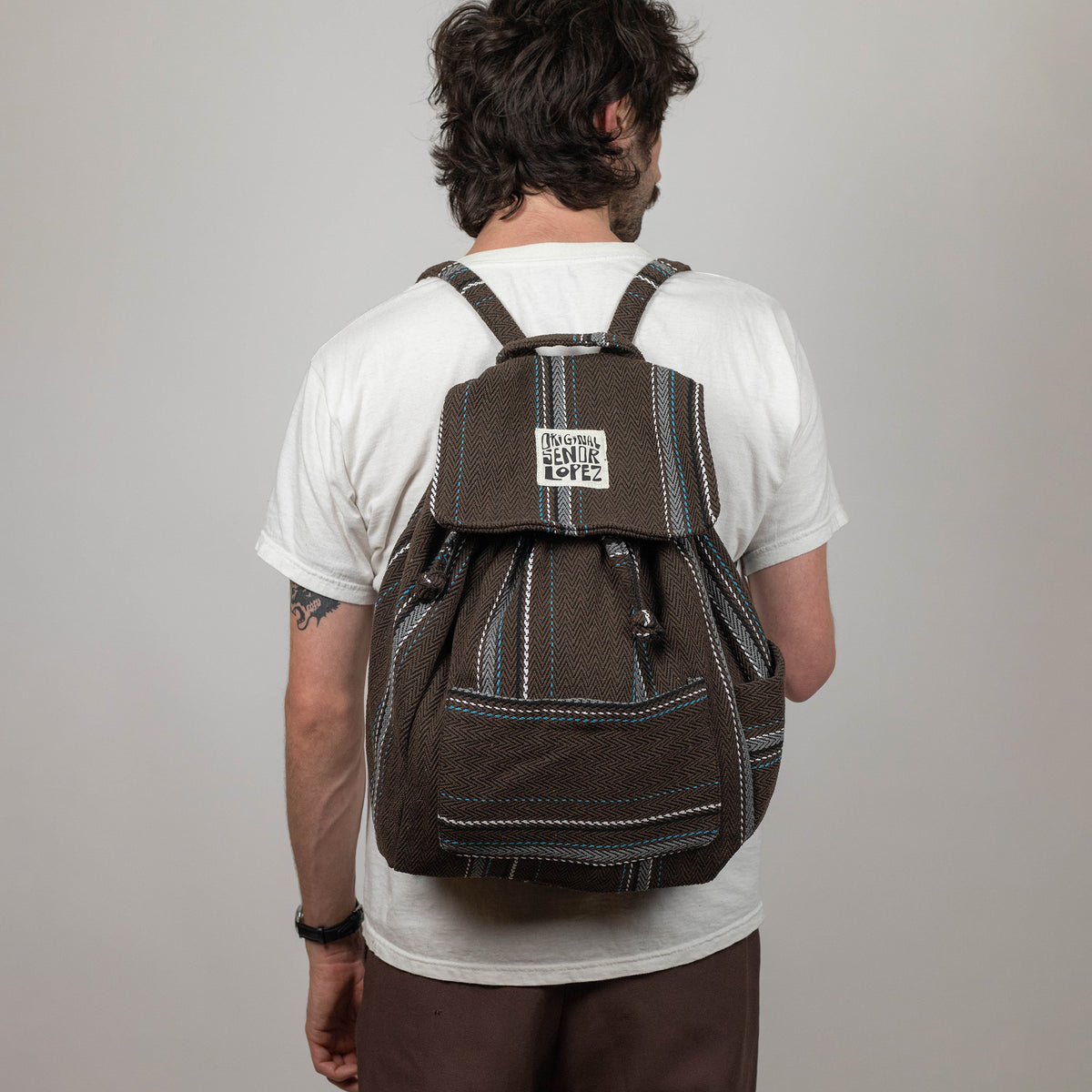Baja Backpack - Sarape Brown