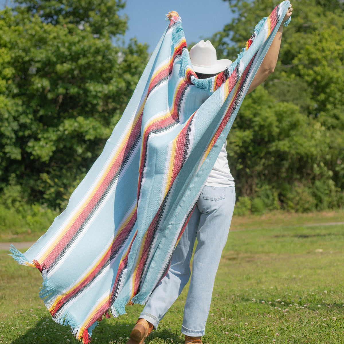 Baja Blanket - Redondo Teal