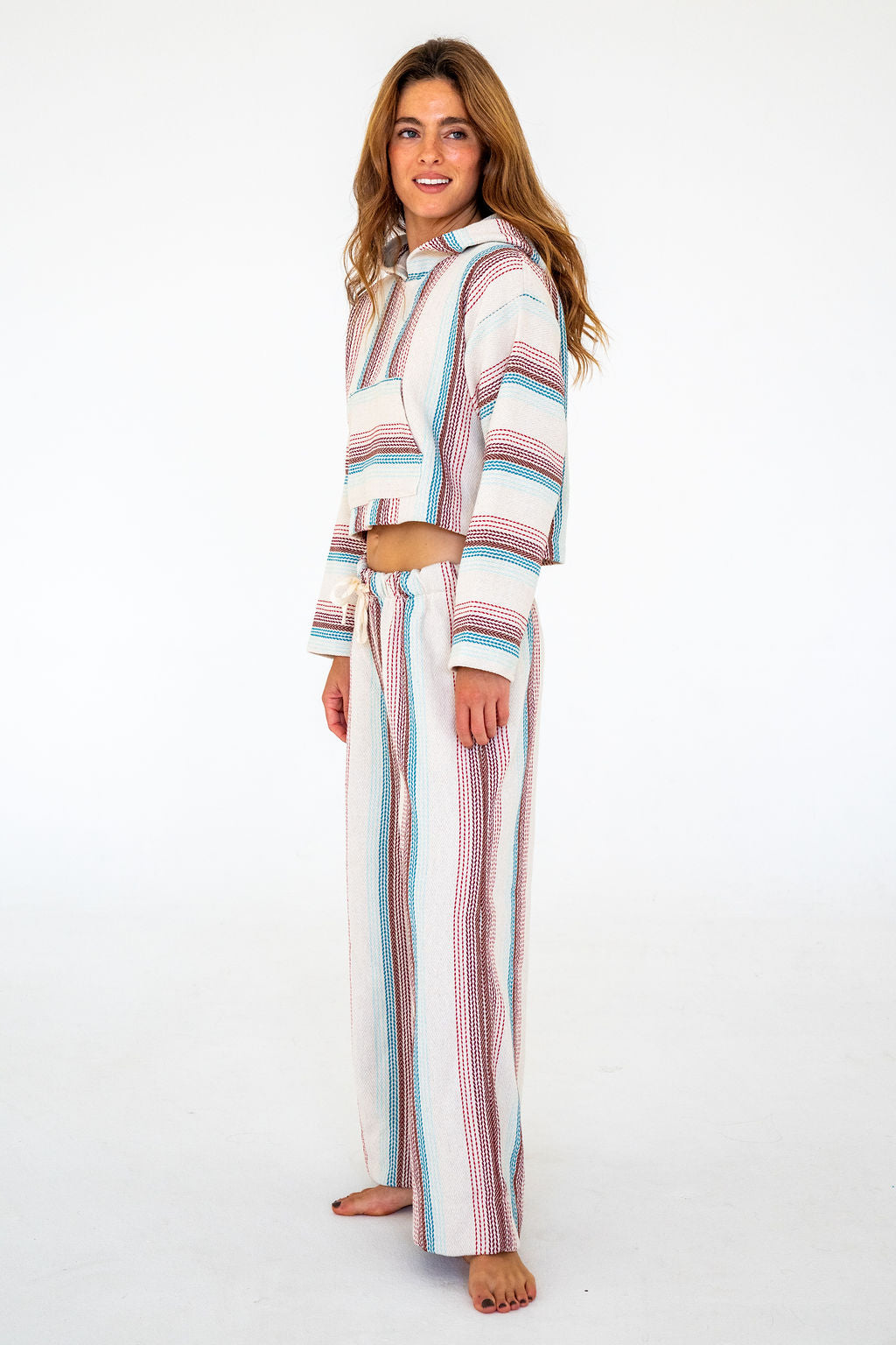 Baja Cropped Hoodie - Merida