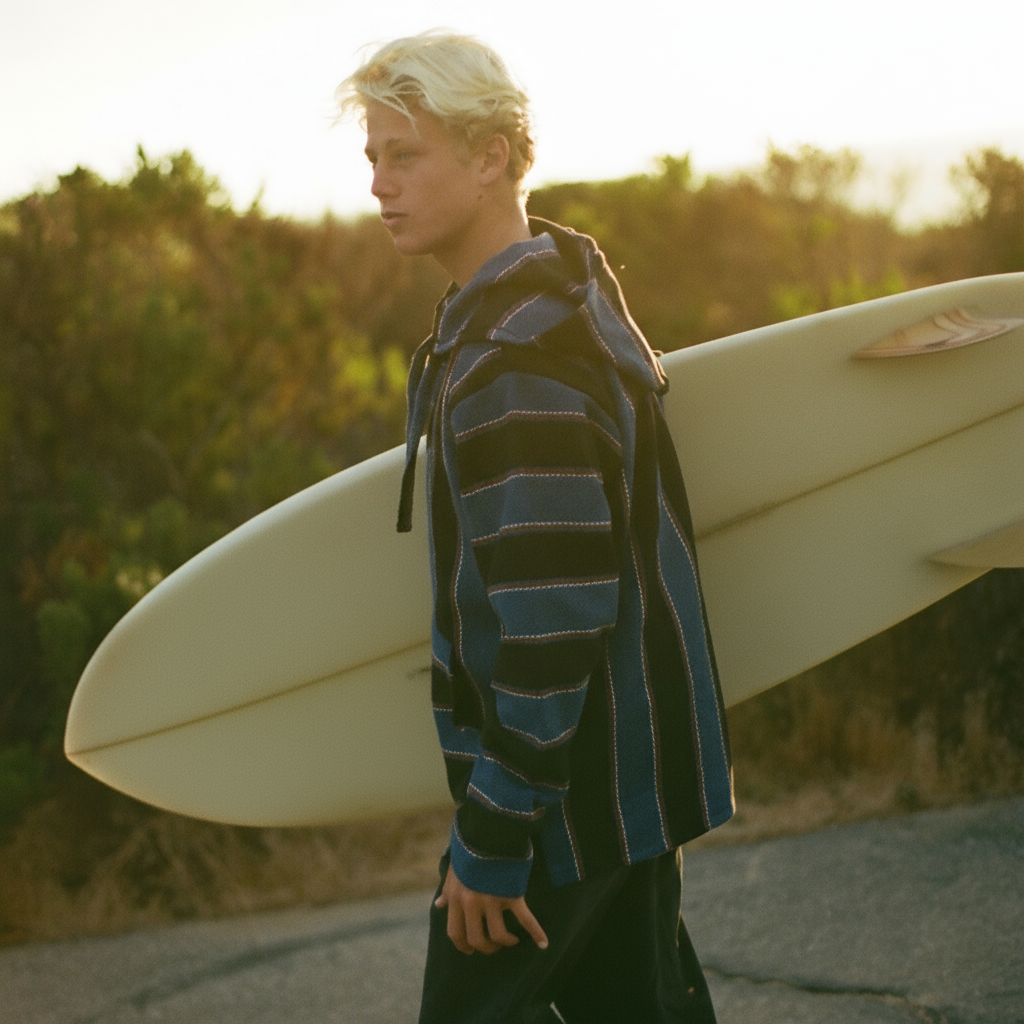 Baja Hoodie - Sand Mint New