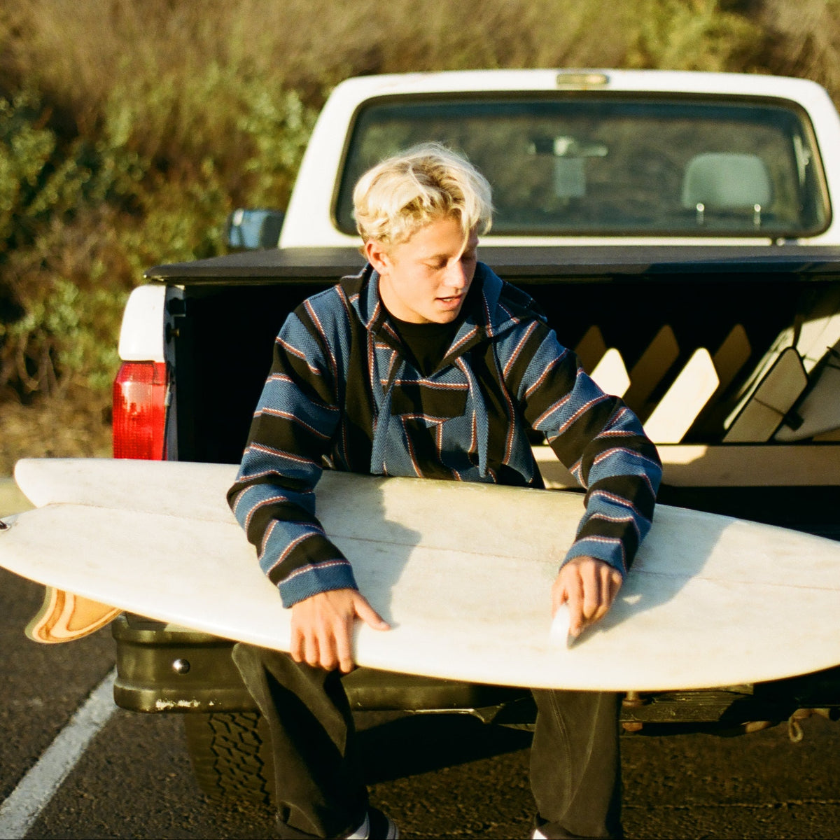 Baja Hoodie - Sand Mint New