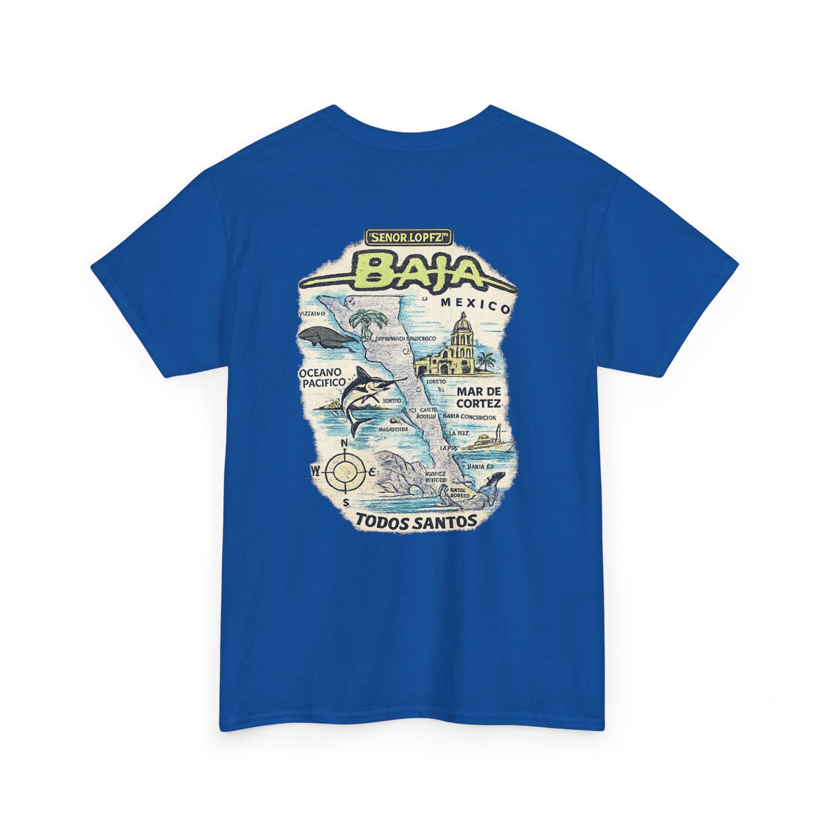 Señor Lopez OG Baja Map T-Shirt
