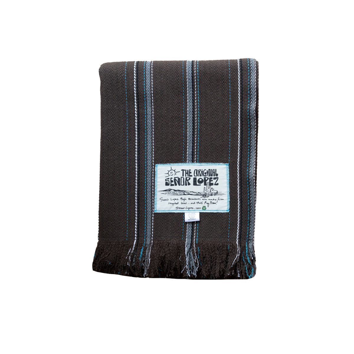 Baja Blanket - Sarape Brown