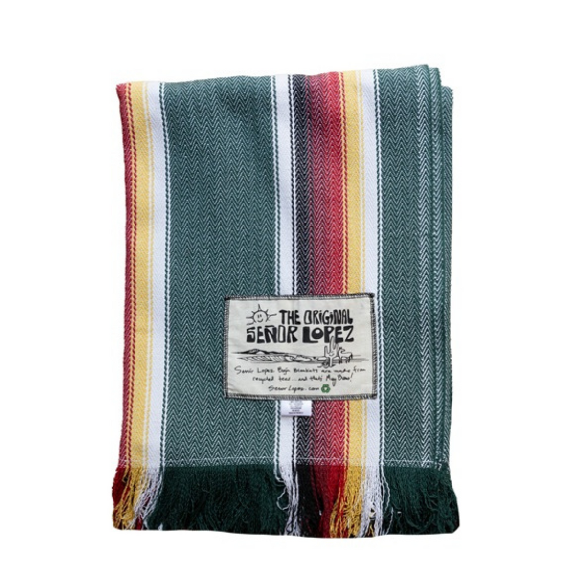 Baja Blanket - Redondo Green