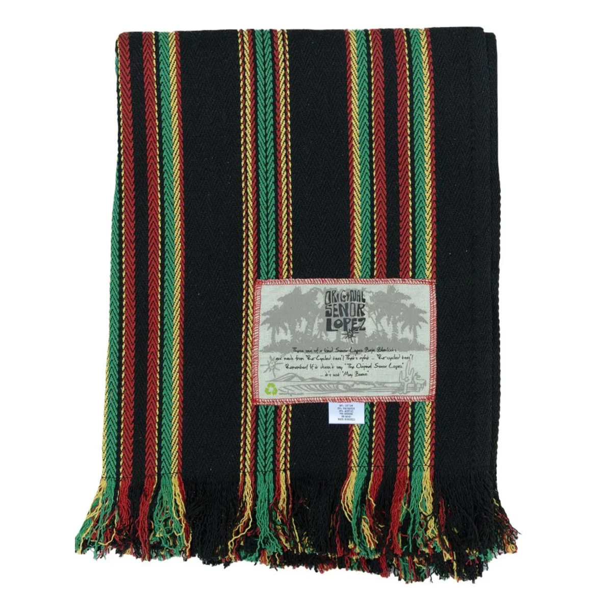 Baja Blanket - Rasta