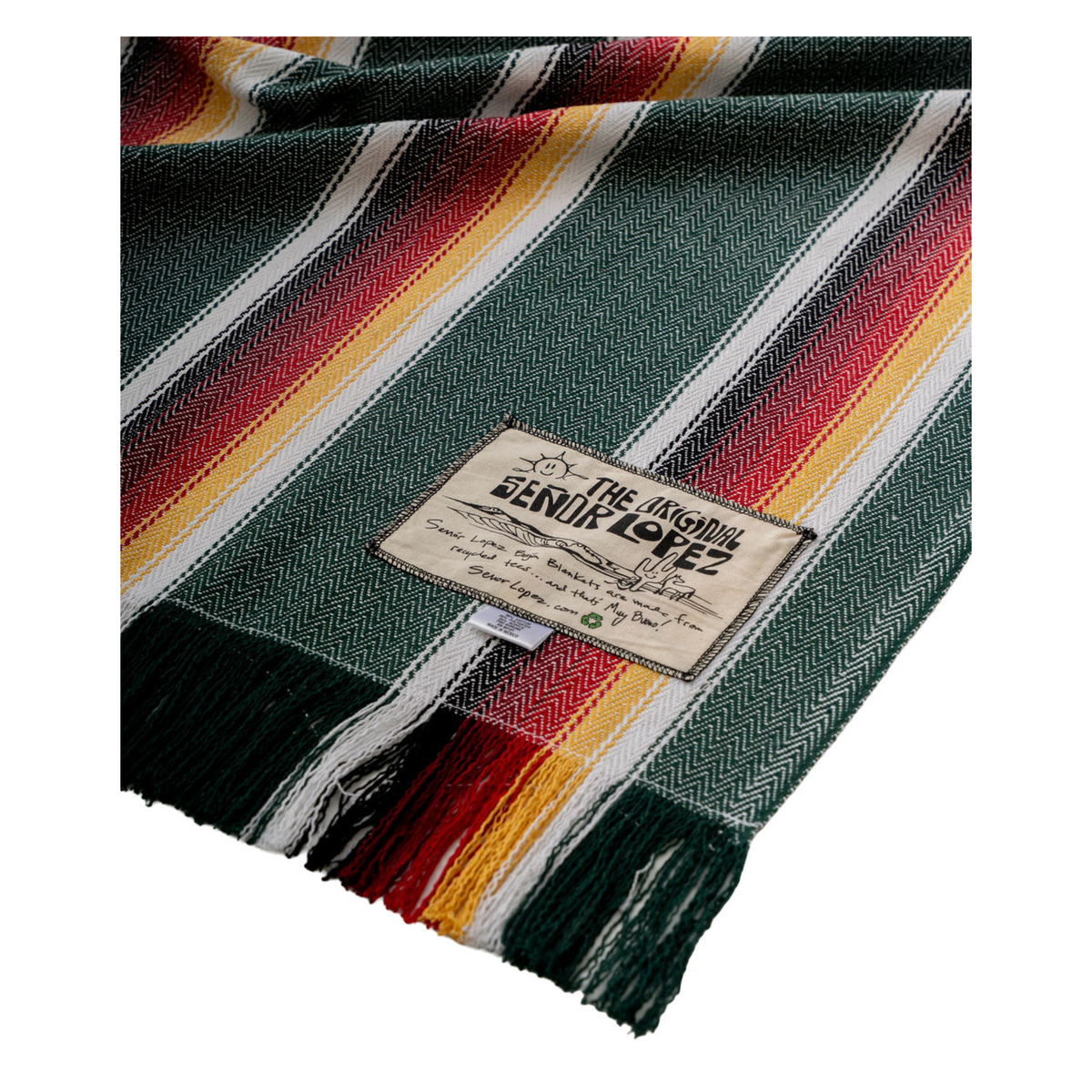 Baja Blanket - Redondo Green