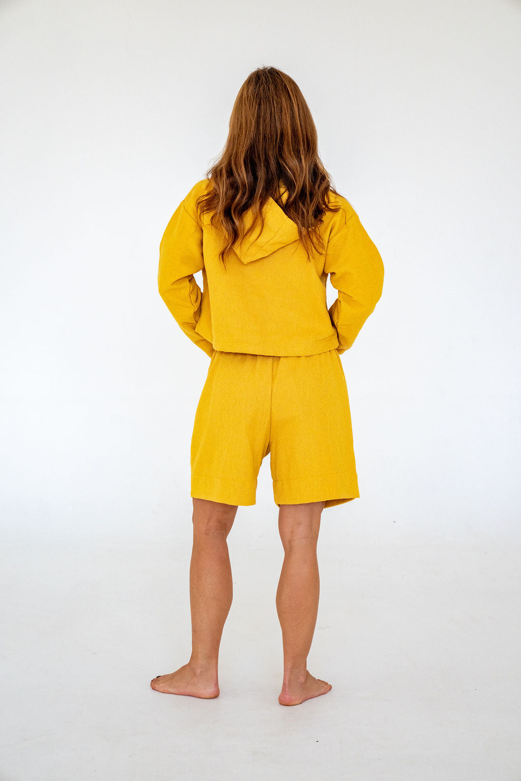 Baja Lounge Short - California Poppy