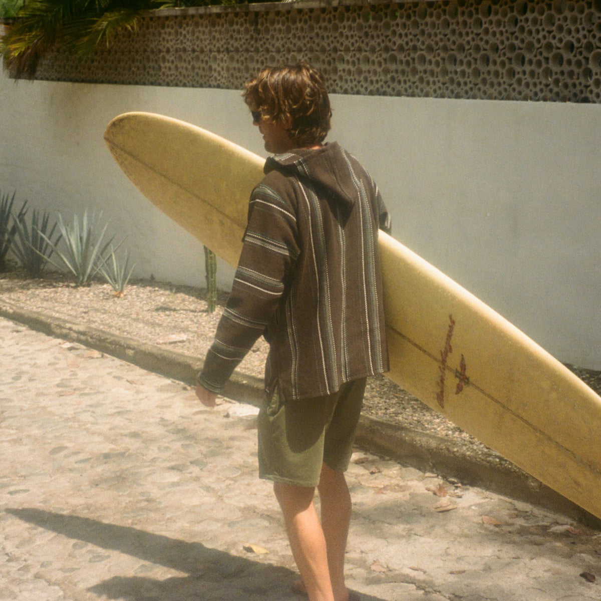 Baja Hoodie - Sarape Brown
